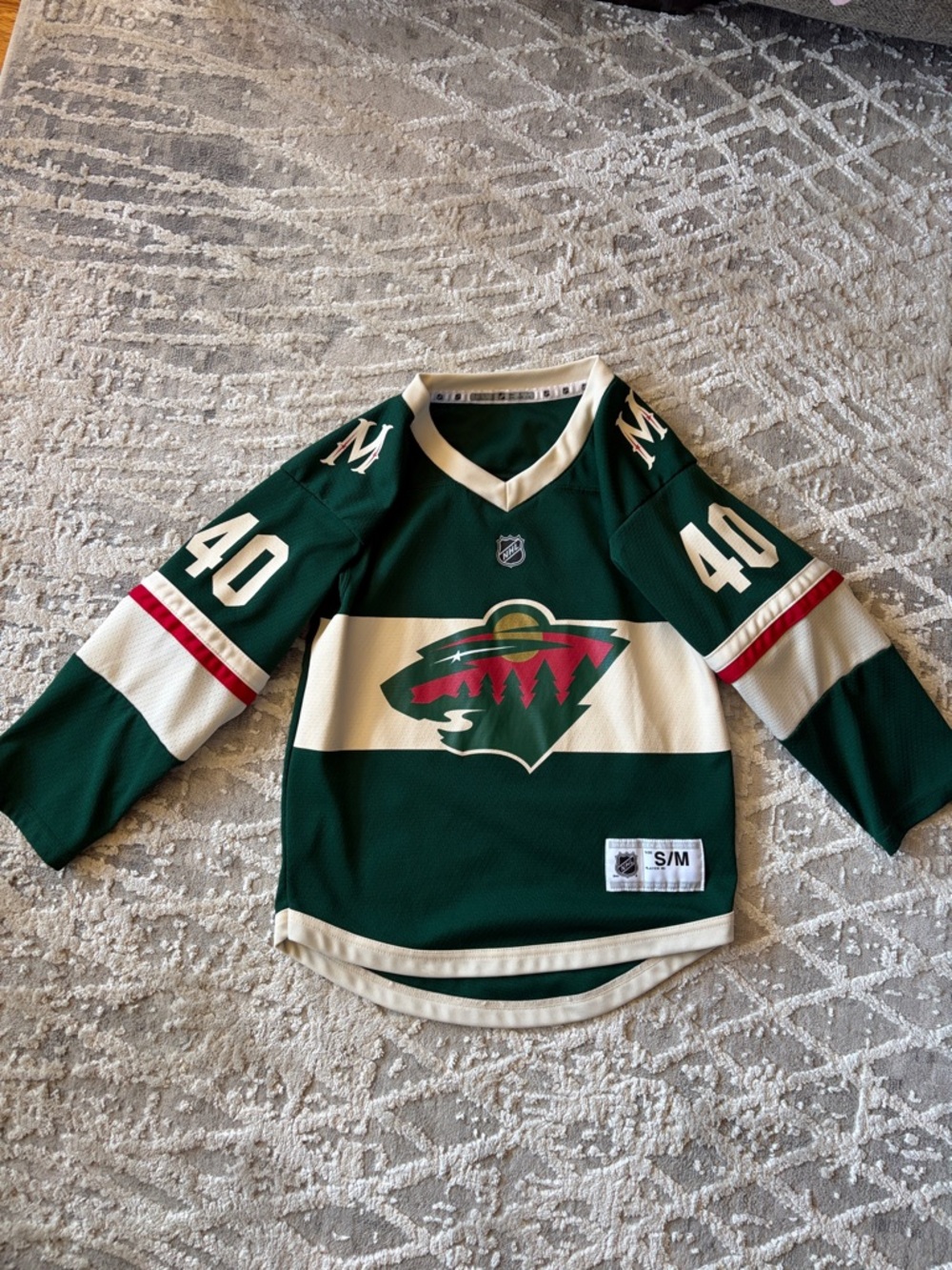 Minnesota Wild #40 Devin Dubnyk Hockey Jersey
